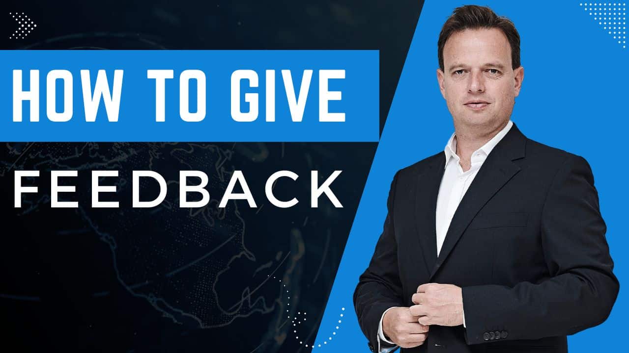 How to give feedback: the FBI model