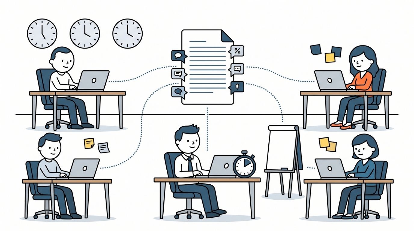 The Async Shift illustration