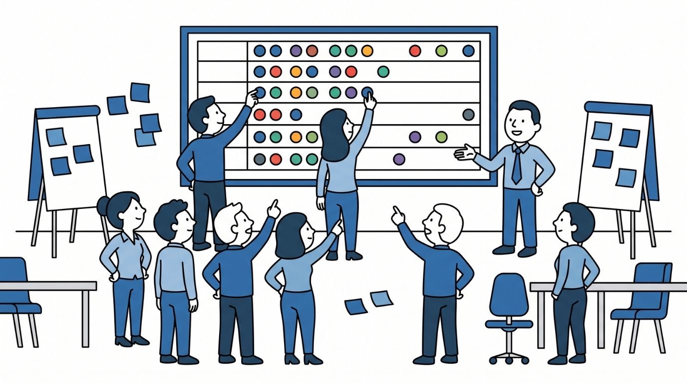 Team health check illustration