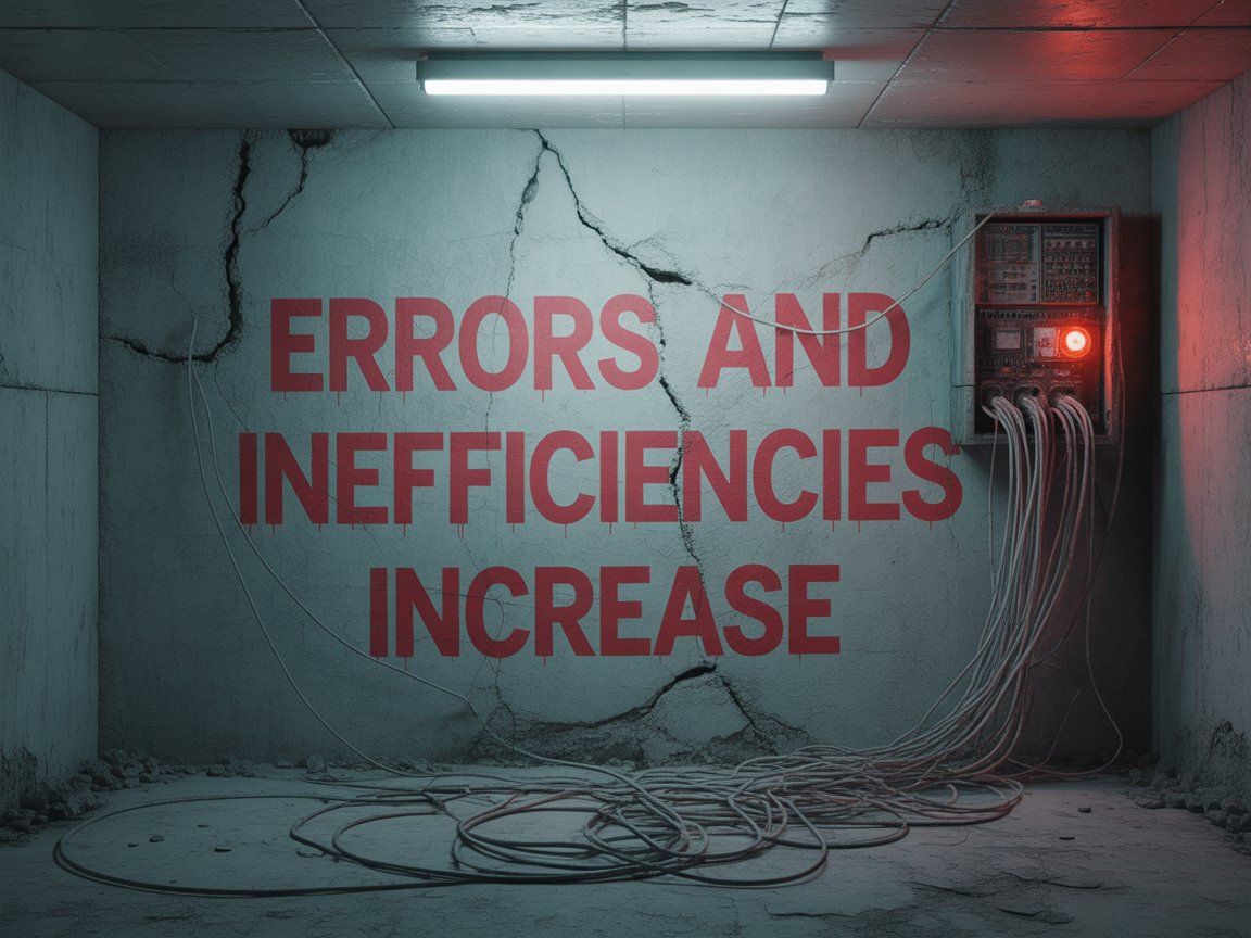 Poor quality of work