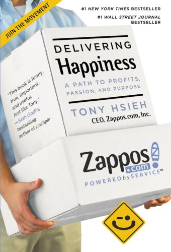 Delivering Happiness Book Cover